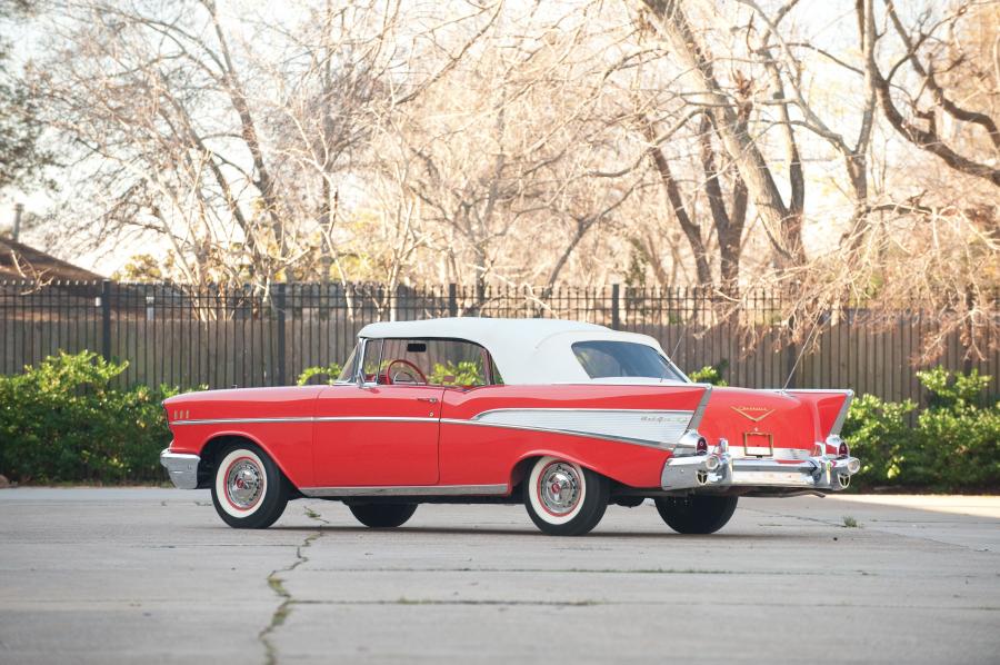  Chevrolet Bel Air Convertible Fuel Injection 1957 года  (фото 55 из 89)